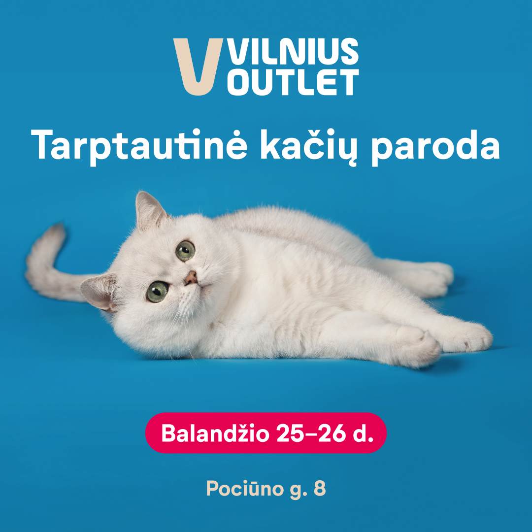 Tarptautinė Kačių paroda | balandžio 25-26 d.